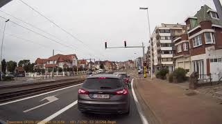 A Drive through Koksijde and Koksijde Bad [upl. by Mackenie505]