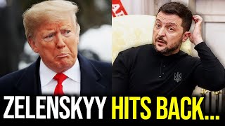 Zelenskyy HITS TRUMP BACK with Hilarious Troll [upl. by Dennet]