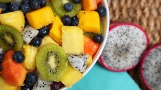 Easy Fruit Salad 3 Delicious Ways [upl. by Aistek]