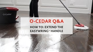 QampA How to Extend the EasyWring™ Spin Mop Handle [upl. by Sirej]