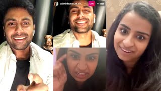 Ashwin amp Sivaangis Instagram Live 1st Time Together 😍  Cook With Comali 2 Grand Finale Vijay TV [upl. by Wandy868]