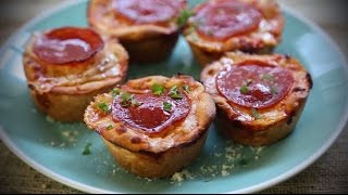 How to Make Easy Pepperoni Pizza Muffins  Back to School Recipes  Allrecipescom [upl. by Gnemgnok]