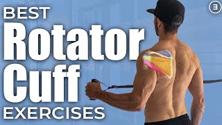 The BEST Rotator Cuff Strengthening Exercises ScienceBased [upl. by Ettenotna]