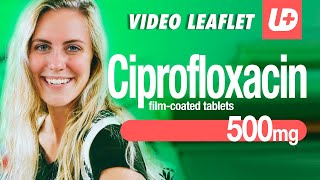 CIPROFLOXACIN 500 mg  What it is for how to use dose warnings and side effects [upl. by Hatty]