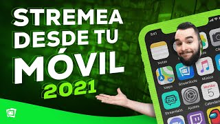 Cómo HACER STREAM desde el MÓVIL📲 ANDROID amp IOS TUTORIAL 2021 [upl. by Kass]