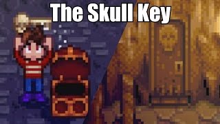 Stardew Valley Tips The Skull Key  Completing The Skull Key Quest [upl. by Enilegna]