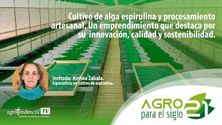 Alga Espirulina  Cultivo propiedades beneficios y procesamiento artesanal  Agro para el siglo 21 [upl. by Stu154]