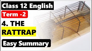 The Rattarap CLASS 12 ENGLISH CHAPTER 4 Flamingo II Summary in hindi amp English TERM 2 [upl. by Ardnek691]