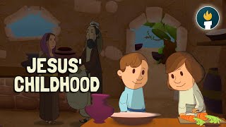 Jesus’ Childhood In Nazareth  Animated Bible Story For Kids [upl. by Nikolos933]