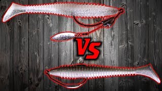 Bass Fishing Swimbait Vs Underspin Challenge [upl. by Ydda]