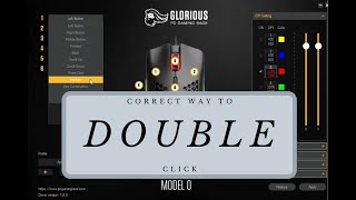 Glorious Model O How to Double Click MACRO [upl. by Letisha]