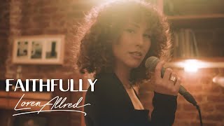 Loren Allred  Faithfully Acoustic Video  Journey Cover [upl. by Marta]