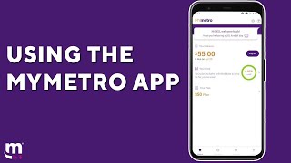 How to Use the myMetro App  Metro By TMobile [upl. by Igenia]