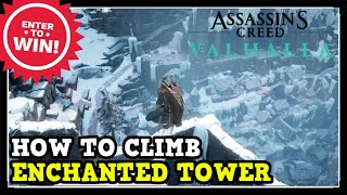 Assassins Creed Valhalla How to Climb the Enchanted Tower in Jotunheim Sync Point [upl. by Dunning]