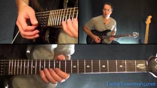 Faithfully Guitar Solo Lesson  Journey [upl. by Duffie728]