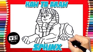 How to draw Sphinx [upl. by Cordell]