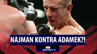 NAJMAN vs ADAMEK w klatce Medalista olimpijski i zawodnik MMA namawia do walki [upl. by Lenoj80]