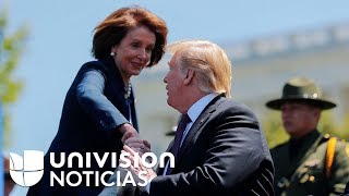 Pelosi califica de quotcondescendientequot el plan migratorio del presidente Trump [upl. by Ap931]