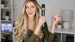 HOW TO CURL YOUR HAIR WITH A STRAIGHTENER UPDATED [upl. by Gnen]