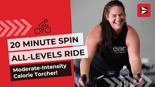 Free 20 Minute Spinning Workout  Spin to Begin Beginner Spin Class [upl. by Hefter886]