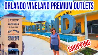 The Orlando Vineland Premium Outlets Tour 🛒 [upl. by Viafore]