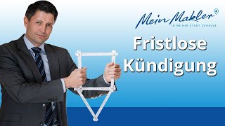 Fristlose Kündigung der Wohnung [upl. by Elvina375]