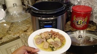 CrockPot Express Crock Multi Cooker Review and Easy Chile Verde Recipe [upl. by Attaynik]