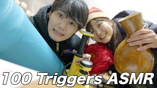 【ASMR】100 Triggers ASMR with Mom💥🏢 [upl. by Jeggar]