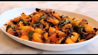 Peperonata Garnish Recipe  How to Make Grilled Italian Peperonata [upl. by Irok]