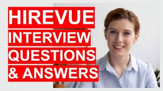 HIREVUE Interview Questions Tips and Answers How to PASS a HireVue Interview [upl. by Acimad608]