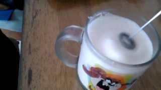 Aerolatte Review Frothing Cold Milk In Under 1 Minute [upl. by Deane856]