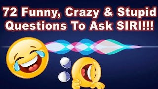 72 Funny Siri Questions iOS 9 2015 [upl. by Kalle227]