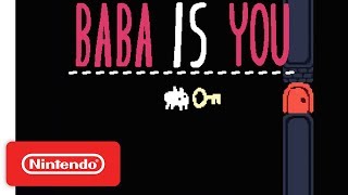 Baba Is You  Release Date Trailer  Nintendo Switch [upl. by Novaj]