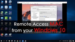 How to Remote Access Mac PC from Windows 10  NETVN [upl. by Berry]