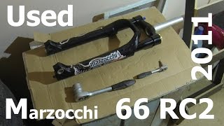 MARZOCCHI Bomber 66 rc2 bike fork inspection  MARZOCCHI [upl. by Ellitnahc315]