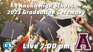 Anoka High School Graduation 2023  QCTV [upl. by Broadbent101]