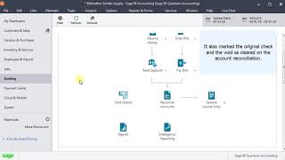 Dealing With Uncleared Checks From Prior Years in Sage 50 [upl. by Ylnevaeh119]