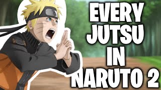 Every Jutsu In Naruto Part 2 [upl. by Anauqcaj680]