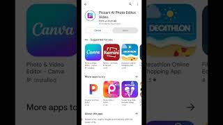 Install Picsart App [upl. by Almena]