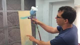 HVLP Spray Gun Basics How To setup [upl. by Eimerej]