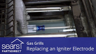 Replacing an Igniter Electrode on a Gas Grill [upl. by Reynard]