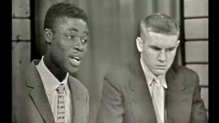 1956 High School Exchange Students Debate on Prejudice 1 Nigeria Ethiopia Ghana South Africa [upl. by Albrecht]