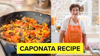 Caponata Recipe  How to Make Sicilian Food [upl. by O'Neil]