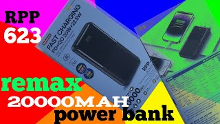 Remax Rpp 623  power bank  20000Mah powerbang [upl. by Cross]