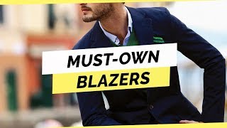 3 Types Of Blazers Every Man Should Own [upl. by Loredana]