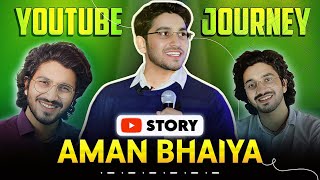 Aman Dhattarwal YouTube Journey  ft AmanDhattarwal [upl. by Aramad432]